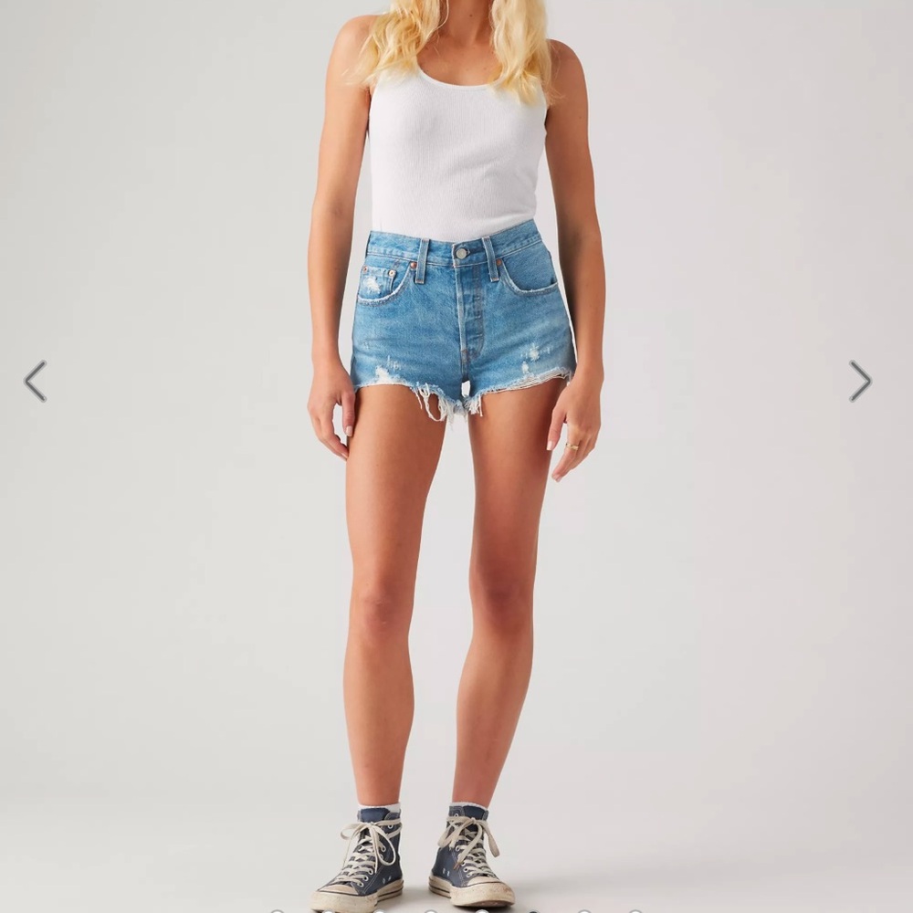 Levi's® Premium
501® ORIGINAL FIT HIGH RISE WOMEN'S SHORTS